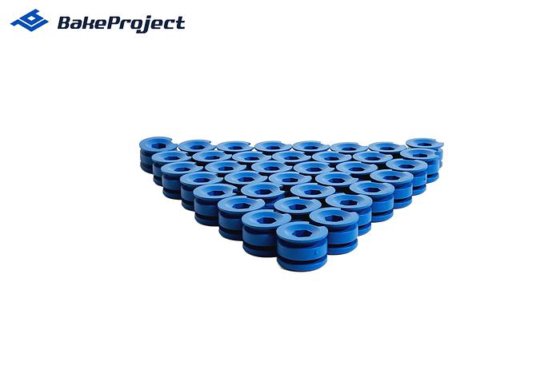 Retainer Double HighL-Easy Fit(Hex) Metal detectable Blue 9 mm (photo 1 of 4)