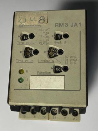SIEMENS Telemecanique RM3 JA112MW Current Measurement Relay 0.3-1.5A (Foto 1 von 6)