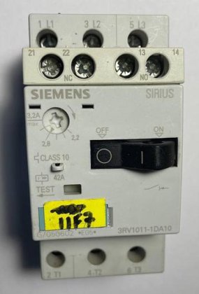 SIEMENS Siemens 3RV1011-1DA10 Circuit Breaker (photo 1 sur 8)